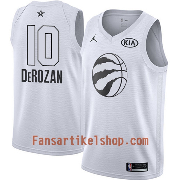 NBA Toronto Raptors Trikot DeMar DeRozan 10 2018 All-Star Jordan Brand Weiß Swingman - Herren NBA Toronto Raptors Trikot DeMar DeRozan 10 2018 All-Star Jordan Brand Weiß Swingman - Herren